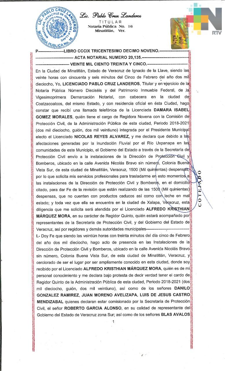 Ejemplo De Acta Notarial En Mexico Ejemplo Sencillo Images 6452