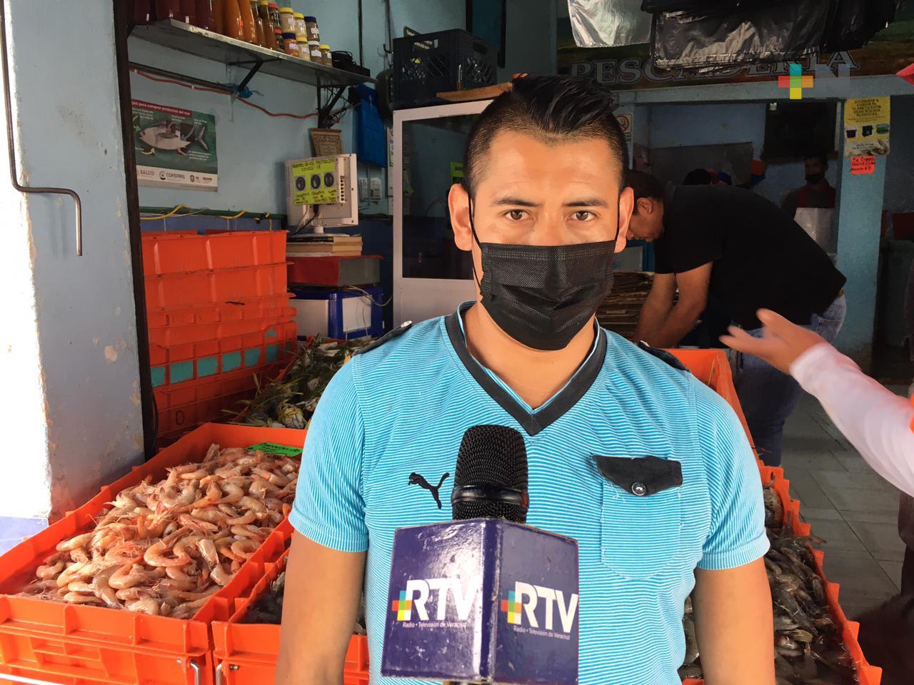 Sin repuntar ventas de mariscos durante la Cuaresma en Xalapa