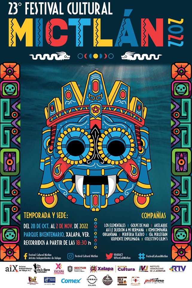 Regresa Festival Mictlán a parque Bicentenario de Xalapa