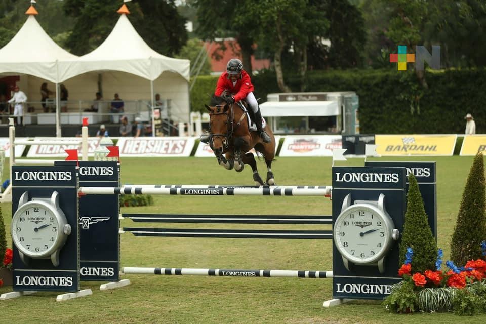 Nicolás Pizarro brilló en Club Hípico Coapexpan